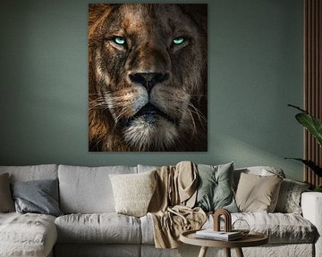 durch die Augen eines Löwen von Bert Hooijer