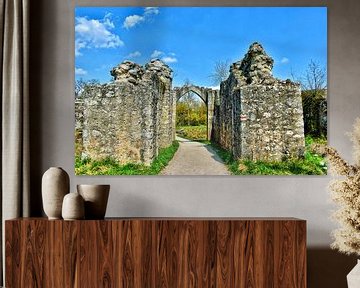 Ruine du château de Kallmünz sur Roith Fotografie