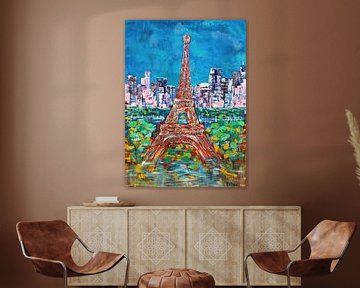 Der Eiffelturm von Kathleen Artist Fine Art