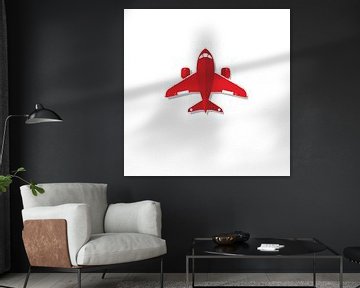Vliegtuig speelgoed illustratie van sarp demirel