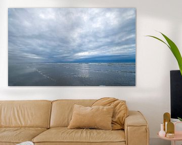Bewegung in den Wolken am Strand von Karijn | Fine art Natuur en Reis Fotografie