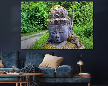 Statue de Bouddha dans le pavillon Himalaya du Népal Wiesent près de Ratisbonne sur Roith Fotografie