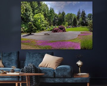 Garden-View in the Nepal Himalaya Pavilion Wiesent near Regensburg by Roith Fotografie