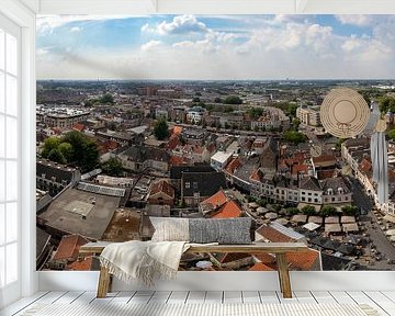 Panoramisch uitzicht vanaf de Grote Kerk te Breda van I Love Breda