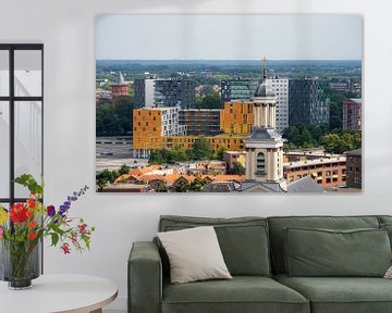 Panoramic view from the Grote Kerk in Breda