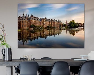 Binnenhof en Hofvijver, Den Haag, Nederland van Adelheid Smitt