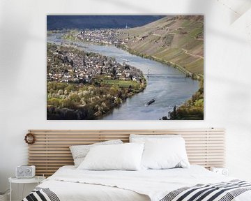 Tal der Mosel bei Bernkastel-Kues von Reiner Conrad