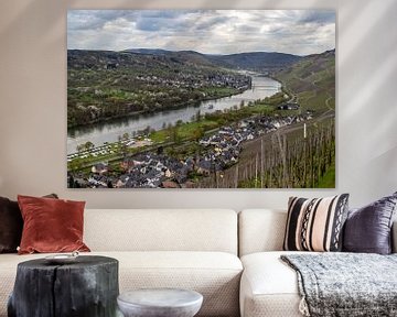 Vue panoramique de la vallée de la Moselle sur Reiner Conrad