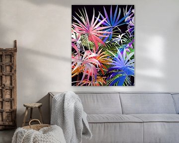 Tropical foliage by Angel Estevez