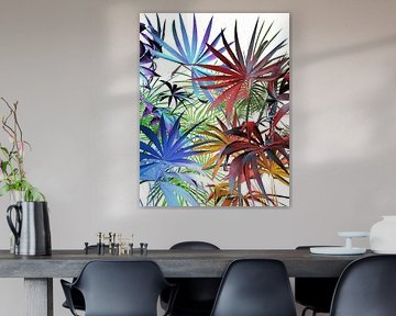 Tropical foliage 2 by Angel Estevez
