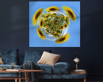 Planet Sunflower by Ans Bastiaanssen