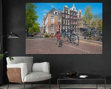 Cityscape of Amsterdam on the Reguliersgracht by Eye on You