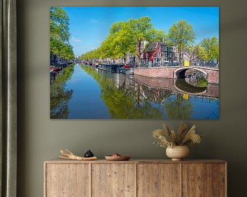 Paysage urbain d'Amsterdam sur le Reguliersgracht sur Eye on You