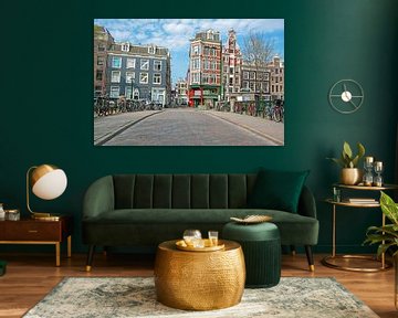 Stadsgezicht van Amsterdam aan de Gelderse Kade van Eye on You