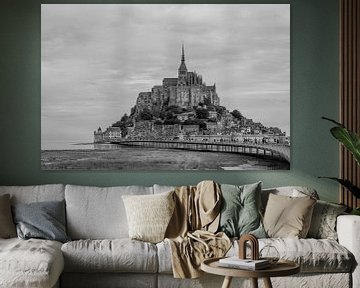 Magnificent view of Mont Saint Michel by Peter Voogd