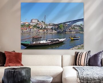 Der Hafen von Porto - Portugal von Liefde voor Reizen