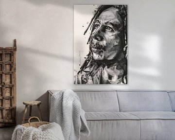 Bob Marley-Gemälde von Jos Hoppenbrouwers