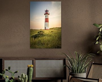 Lighthouse List-East on the Elbow Peninsula, Sylt by Christian Müringer