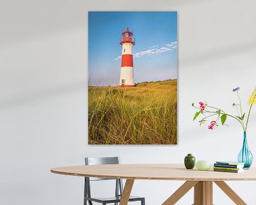 Lighthouse List-East on the Elbow Peninsula, Sylt by Christian Müringer