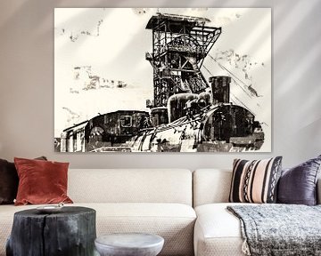 Colliery in the Ruhr Area by Johnny Flash