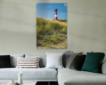Lighthouse in the dunes of Hörnum, Sylt, by Christian Müringer