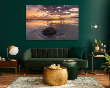 Moeraki Boulders bei Sonnenaufgang, Neuseeland von Markus Lange