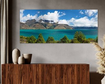 Lake Wakatipu, Queenstown, Nieuw-Zeeland van Markus Lange