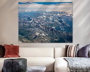 Schweizer Alpen bei Genf von S. van den Ham
