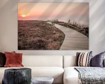 Sunset at Morsum Cliff, Sylt by Christian Müringer
