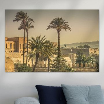 Uitzicht op citadel van Cairo in Egypte