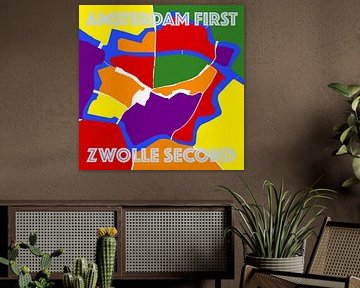 AMSTERDAM FIRST ZWOLLE SECOND by Walter Frisart
