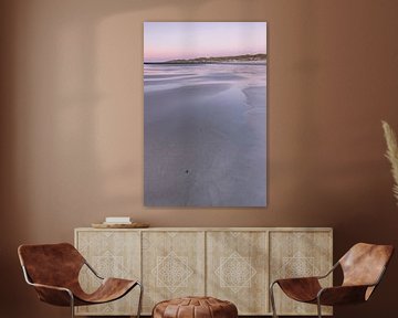 Beach Vlieland at sunset by Sander Groenendijk