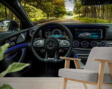 Mercedes-Benz AMG GT 63 interieur van Bas Fransen