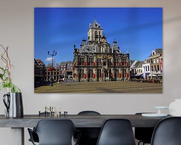 Hôtel de ville de Delft. sur Jarretera Photos