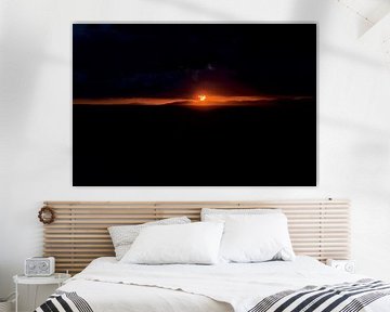Zonsondergang op de Middellandse Zee van Willem Holle WHOriginal Fotografie