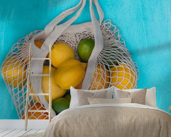 Sfeerimpressie behang: Citrus fruit van zippora wiese
