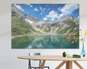 Mountain lake in Austria by Ilya Korzelius