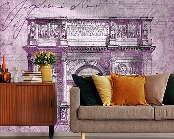 Historical Monument Vintage Art