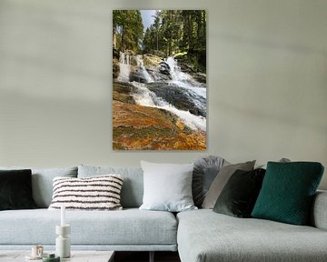 Riesloch Watervallen bij Bodenmais, Beieren 5 van Jörg Hausmann