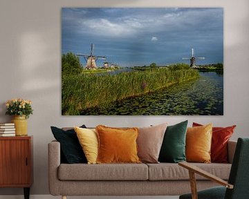 Les moulins à vent de Kinderdijk sur Kim Claessen