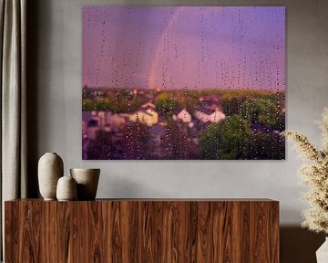 Regenboogvenster