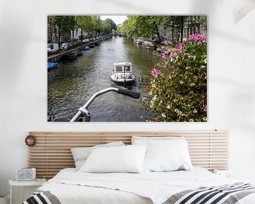Le canal d'Amsterdam