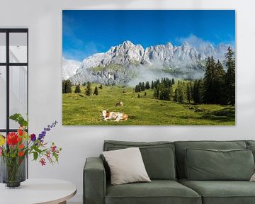 Berglandschap Oostenrijk van Ilya Korzelius