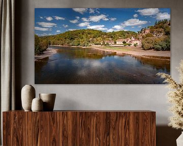Limeuil an der Dordogne von Jan van der Knaap