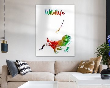 Dragon barbu sur Printed Artings