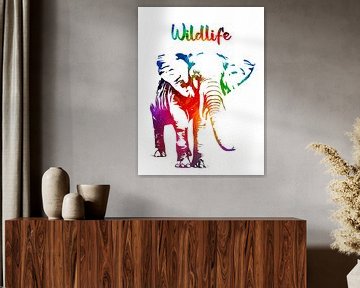 Olifant van Printed Artings