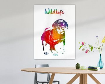 Hond van Printed Artings