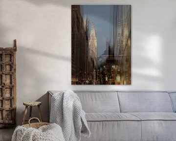 New York Art Chrysler Building by Gerald Emming