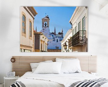 Altstadt in  Faro an der Algarve von Werner Dieterich