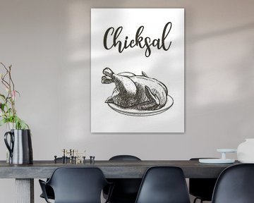 Chicksal sur Printed Artings